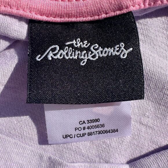 The Rolling Stones Girls Graphic Tee  Shirt Size 10-12 - Picture 5 of 5